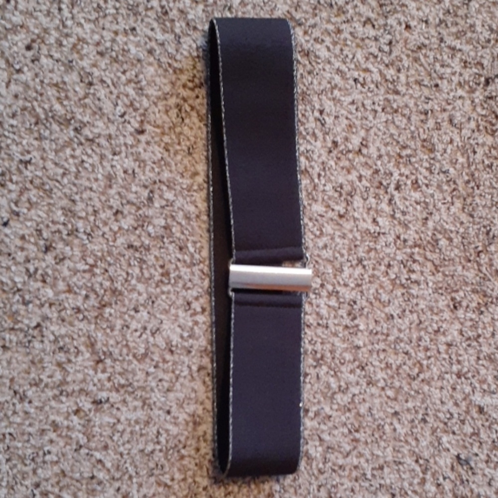 Black waist belt